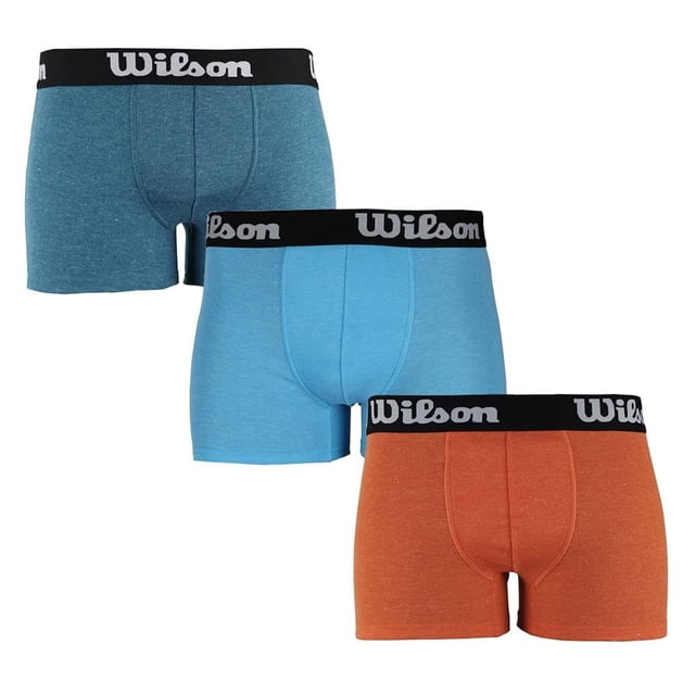 Bóxer Wilson para Niño Multicolor 3 Piezas Talla 16
