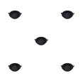 thumbnail image 1 of Freidora de aire Yuarrent olla Cocina Reutilizable Antiadherente resistente al calor Negro 5Conjunto, 1 of 6