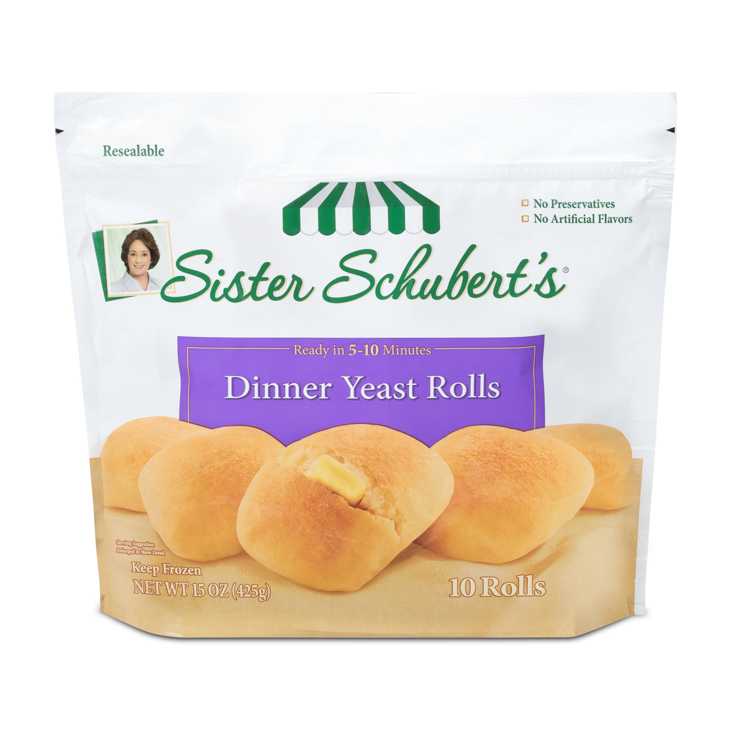 Sister Schubert's Dinner Yeast Rolls 10 ct, 15oz