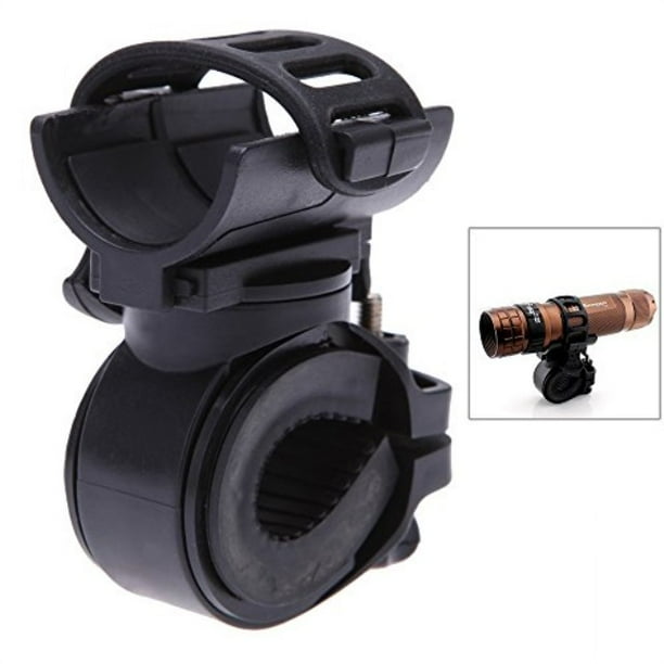 EZYoutdoor Universal Bike Flashlight Holder Adjustable Light Mount Led