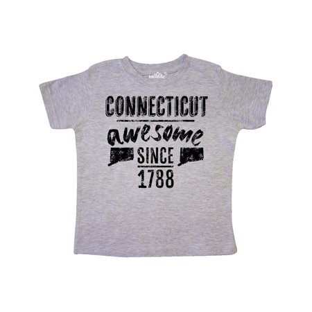 

Inktastic Connecticut Awesome Since 1788 Gift Toddler Boy or Toddler Girl T-Shirt