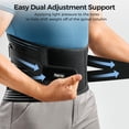 thumbnail image 4 of Cinturón de soporte para espalda FREETOO para aliviar el dolor lumbar (L), 4 of 9