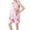 Pink, variant on CYRBOKO Girls Outfit Sets, Soft Elastic Waist Sleeveless Casual Summer Loungewear Sets Pink Size 7-8 T