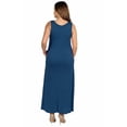 thumbnail image 6 of Plus Size Scoop Neck Pocket Tank Maxi Dress, 6 of 8
