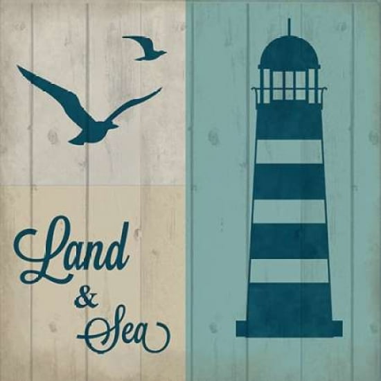 24 x 24 Travel the Sea 3 Poster Print by Kimberly Allen 24 x 24 Travel the Sea 3 Poster Print by Kimberly Allen