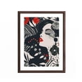 thumbnail image 3 of 5D Diamond Art Painting Black and Red Modern Abstract Woman DIY Paint with Full Drill Round Diamond Gems Painting by Number Kits for Adults Art Craft Home Wall Decor 11.8x15.8in, 3 of 8
