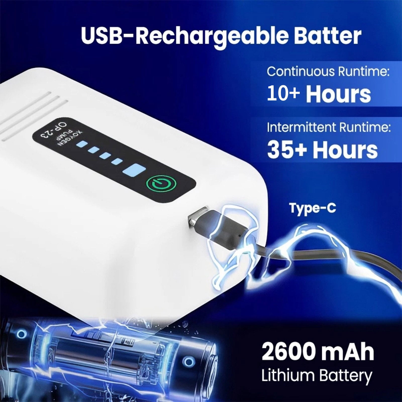 JIAHAOO Quiet Operation Aquarium Air Pump Plastic Shell 3W Low Power For Aquarium Bait Bucket Outdoor Fishing Activities
