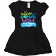thumbnail image 3 of Inktastic My Daddy is the Worlds Best Tow Truck Driver Girls Baby Dress, 3 of 5