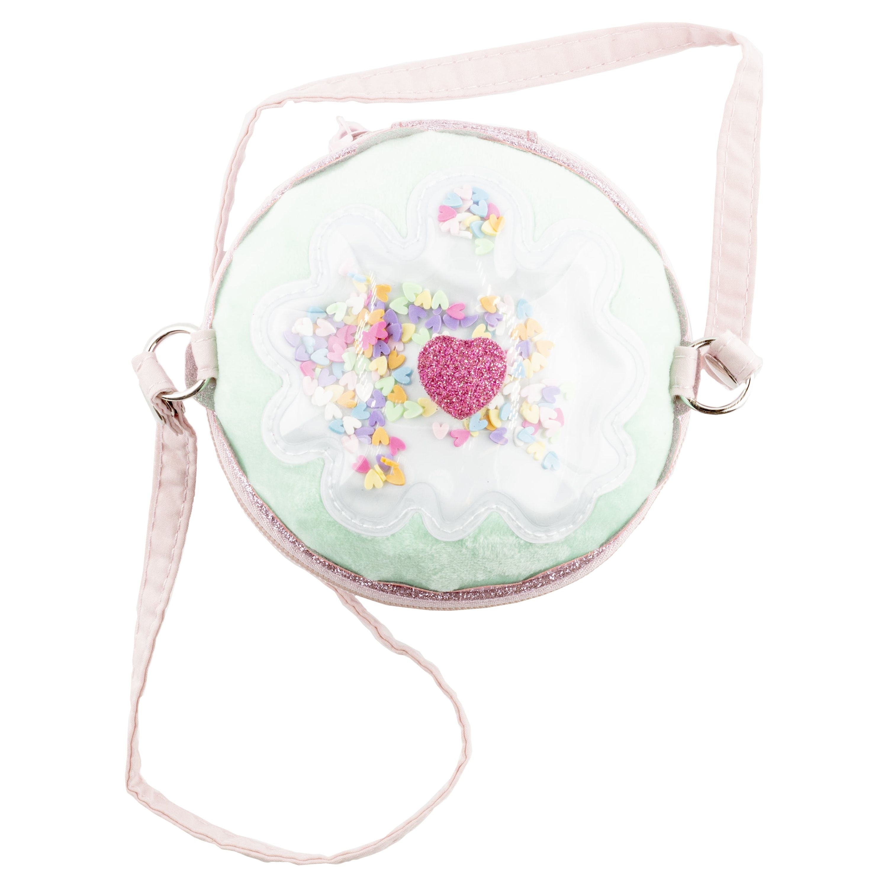 Claire's Club Status Icon Mini White Crossbody Bag