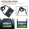 thumbnail image 2 of ELEHOLD for Samsung Galaxy Tab A11 2025 / A9  2023,8.7-inch Rugged Case , Shockproof Safe TPU Hand Grip Kickstand Cover with Shoulder Strap for Kids,Black Blue, 2 of 2