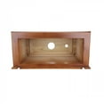 thumbnail image 4 of Renovators Supply Light Mahogany Wood Raised Panel Tank for High Tank Toilet, 4 of 7