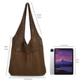 thumbnail image 3 of Bolsa de hombro tejidos huecos coreanos de punto para mujer de playa de verano JShteea Para Estrenar, 3 of 9