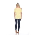 thumbnail image 4 of White Mark Women's Cold Shoulder Bexley Tunic Top, 4 of 5