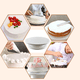 thumbnail image 5 of Plato giratorio para pasteles con espátula más suave, recta y desplazada y nivelador de pasteles para pasteles, 5 of 5