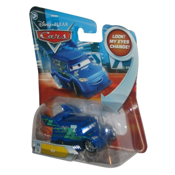 Disney Pixar Cars Lenticular Eyes Eyes Change DJ Mattel Die Cast Toy ...