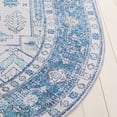 thumbnail image 5 of SAFAVIEH Arizona Merrilyn Oriental Machine Washable Area Rug, Beige/Blue, 5' x 8' Oval, 5 of 13