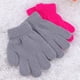 thumbnail image 5 of GOOHOCHY Guantes para niños Modelos de otoño e invierno Tejidos de color sólido con cinco dedos Guantes cálidos de 4 a 12 años (gris), 5 of 7