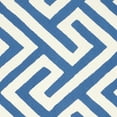 thumbnail image 4 of SAFAVIEH Four Seasons Mihail Geometric Area Rug, Ivory/Blue, 5' x 8', 4 of 5