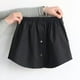 thumbnail image 4 of Gibobby mini faldas de mujer sexy Mini enagua para mujer, falda inferior de 2 piezas, camisa de barrido, falda de extensión con botones, camisa para mujer(Negro, XXXXXL), 4 of 5