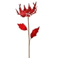 thumbnail image 1 of Vickerman RX193503 32 Po. Rouge Glitter Poinsetta Spray - 2 par Sac, 1 of 1