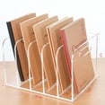 thumbnail image 3 of Organizador Acrílico Transparente AIMOLLY con 5 Compartimentos Verticales, 3 of 7