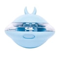 thumbnail image 1 of Juguete interactivo azul para gatos, pelota giratoria interactiva con dispensador de comida, juguete tipo taza para gatos, juguete inteligente para gatos, adecuado para el entrenamiento y la educación, 1 of 5