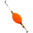 thumbnail image 4 of Flotador de corcho Red Fish, aparejo de pesca de alta sensibilidad, duradero, para aguas profundas, color naranja, 4 of 14