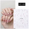 thumbnail image 3 of Black White Snake Nail Stickers 3 Sheets Adhesive Decals with Snake Designs Nail Art Decoration for DIY Manicure, 3 of 9