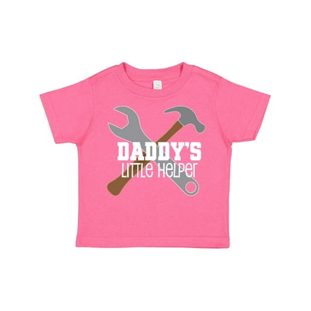 

Inktastic Daddy s Little Helper Tool Set Gift Toddler Boy Girl T-Shirt