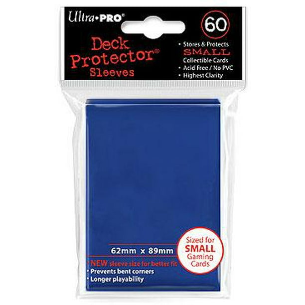 Card Supplies Deck Protector Blue Card Sleeves [60 ct]