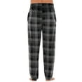 thumbnail image 5 of George Men's Fleece Plaid Sleep Pants, 5 of 5