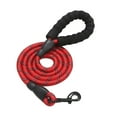 thumbnail image 1 of Decodeary Nylon Reflective Strong Rope For Dogs Durable For Long-lasting Strong Pet Dog Leash Stylish red 150cm*1.2cm, 1 of 6