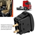 thumbnail image 2 of Pneumatic Replacement Switches, Paddle Valve Switch Electric Cab Seat Air Lift Valve Switch, Air Ride Suspension Control Air Spring Activation Switch for Truck Seat, 2 of 5