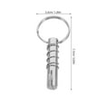 thumbnail image 2 of Raindrops Bimini Top Pin Latch Stainless Steel Marine Hardware For Boat 1pc, 2 of 8