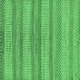 thumbnail image 1 of Ahgly Company Indoor Square Oriental Emerald Green Modern Area Rugs, 8' Square, 1 of 4