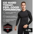 thumbnail image 2 of Tough Outdoors Compression Support Cooling Unisex Youth/Kids/Adults, Black, 2 counts, 2 of 7