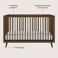 thumbnail image 5 of Child Craft 4-in-1 Convertible Crib, Kids, One Size, Brown, 5 of 8