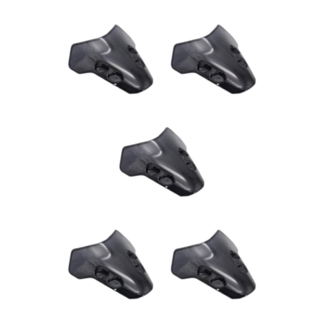 Speravity Deflector de viento para parabrisas de motocicleta apto para piezas MT-07 negro Type2 NO2