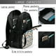 thumbnail image 4 of Easygdp Train Mochila para Laptop de Viaje con Puerto USB, Mochila para Laptop con Puerto de Carga USB para Mujeres y Hombres, 4 of 7