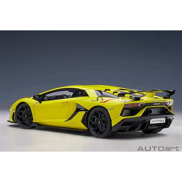ミニカー Lamborghini Aventador SVJ 1/18 Lamborghini Aventador SVJ Giallo Tenerife / Pearl Yellow 1/18