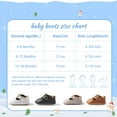 thumbnail image 3 of Bonario Baby Girls Dress Shoes Infant Mary Jane Bowknot Flats None-Slip Sole Princess Shoes for Newborn 3-18 Months, 3 of 8