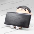 thumbnail image 3 of Figuras de dibujos animados de Crayon Shin-chan, soporte para teléfono móvil, colección de estatuas, decoración de escritorio, juguete, regalos de cumpleaños, 12cm, 3 of 5