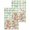 Pink Green, variant on Easter Kitchen Dish Towels for Drying Dishes Set of 2, Spring Rabbit Eggs Flower Butterfly Green Plaid Waffle Weave Microfiber Hand Tea Bathroom Towels Quick Dry & Absorbent Towel 15.7x23.6