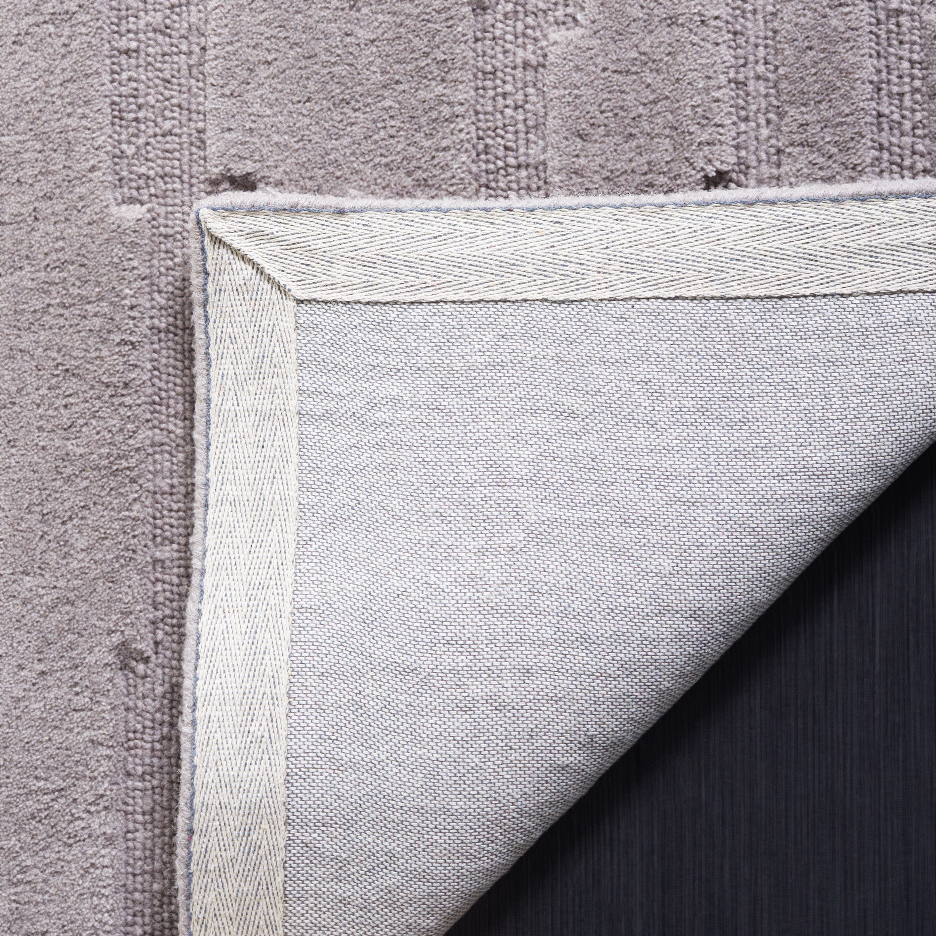 SAFAVIEH Chatham Emory Solid Area Rug, Grey, 5' x 8'