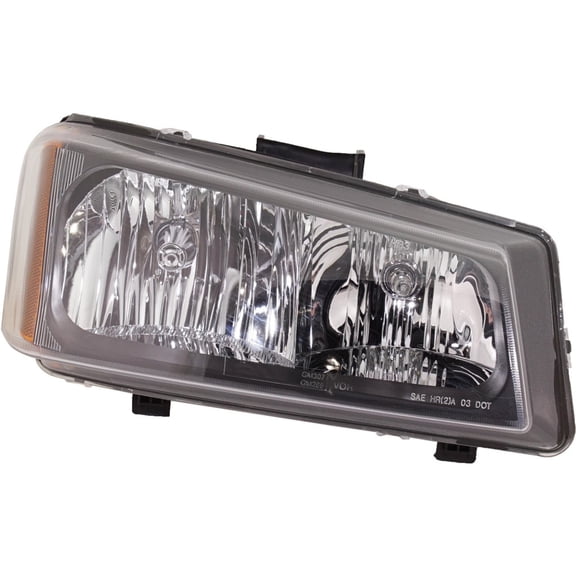 KarParts360 For Chevy Silverado 2500 Headlight Assembly 2003 2004 Passenger Side | w/ Bulbs | GM2503224