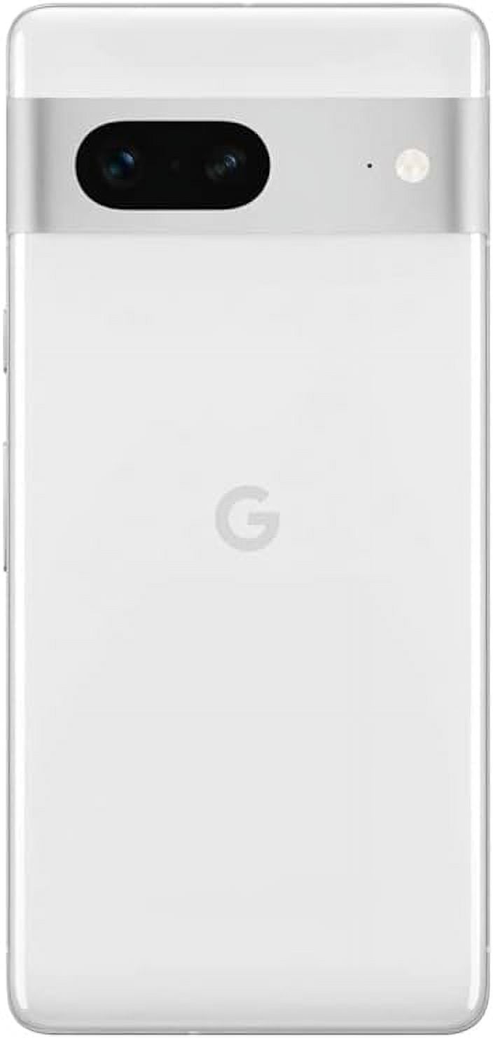 Google Pixel 7 DUAL SIM 128GB ROM + 8GB RAM (GSM | CDMA) Factory Unlocked 5G Smartphone (Snow) - International Version