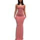 thumbnail image 1 of Txlixc Vestido de cola de pez sin mangas para mujeres Txlixc moda, 1 of 9