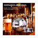 thumbnail image 4 of Vaso Esfera Bola Disco Ball Popote 600ml Fiesta Copa Espejo Belug, Plateado, 4 of 5