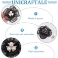 thumbnail image 4 of 4 Adornos para Zapatos con Flores, Sandalias, Hebillas Desmontables con Flores, Adornos para Zapatos con Perlas Negras, Adornos para Zapatos con Pedrería, Accesorios para Zapatos con Flores y Encaje, 4 of 6