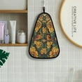 thumbnail image 4 of Floral Pattern with Birds Hanging Towel Hand Towel 16.53x12.20in Quick-Drying for Kitchen and Bathroom Use, 4 of 6